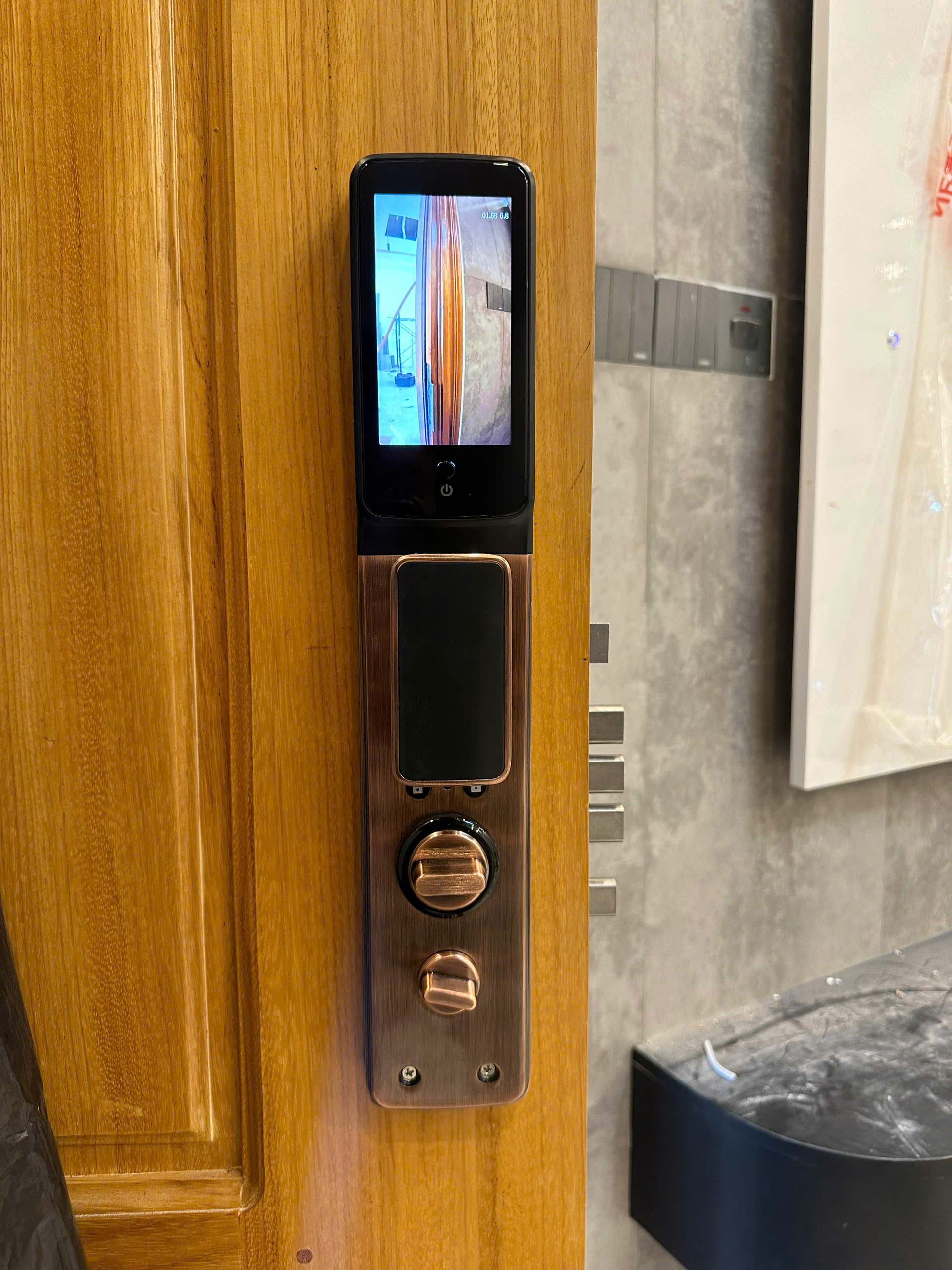Khóa cửa vân tay cao cấp Kassler KL-838 FaceID