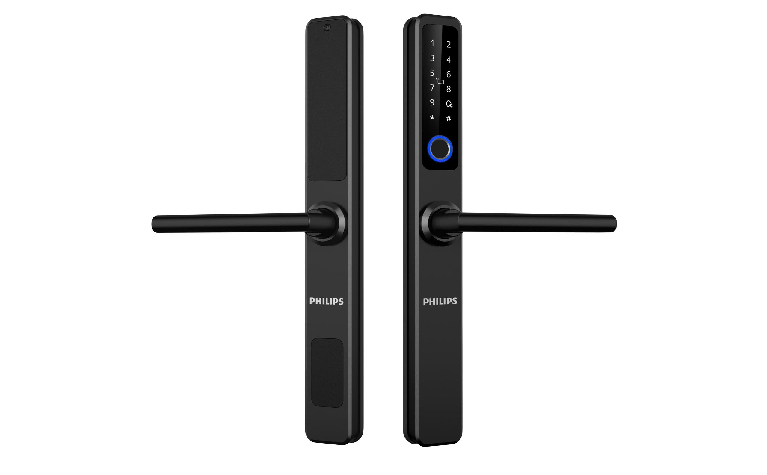 Khóa vân tay cửa nhôm Philips DDL608-5HWS