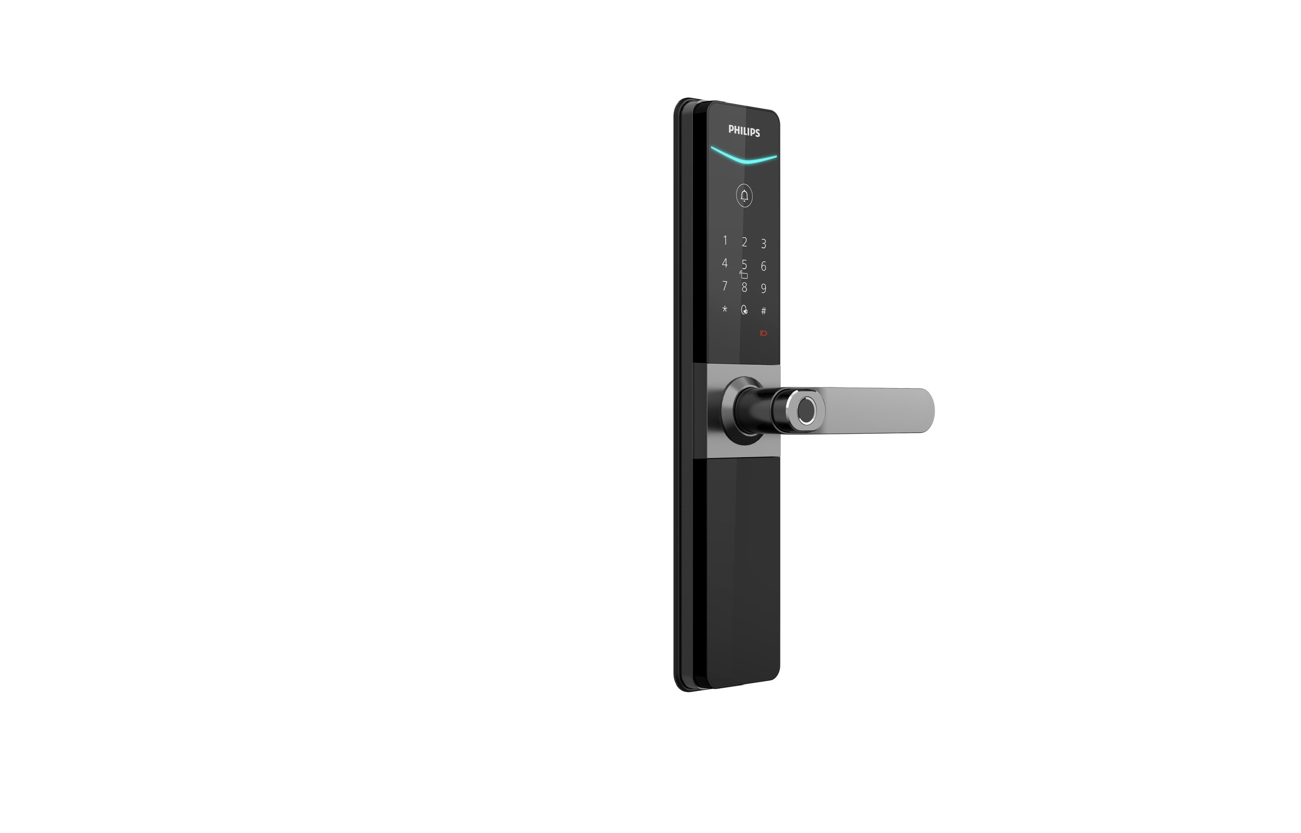 Khóa vân tay cửa gỗ cao cấp Philips DDL610-5HBS