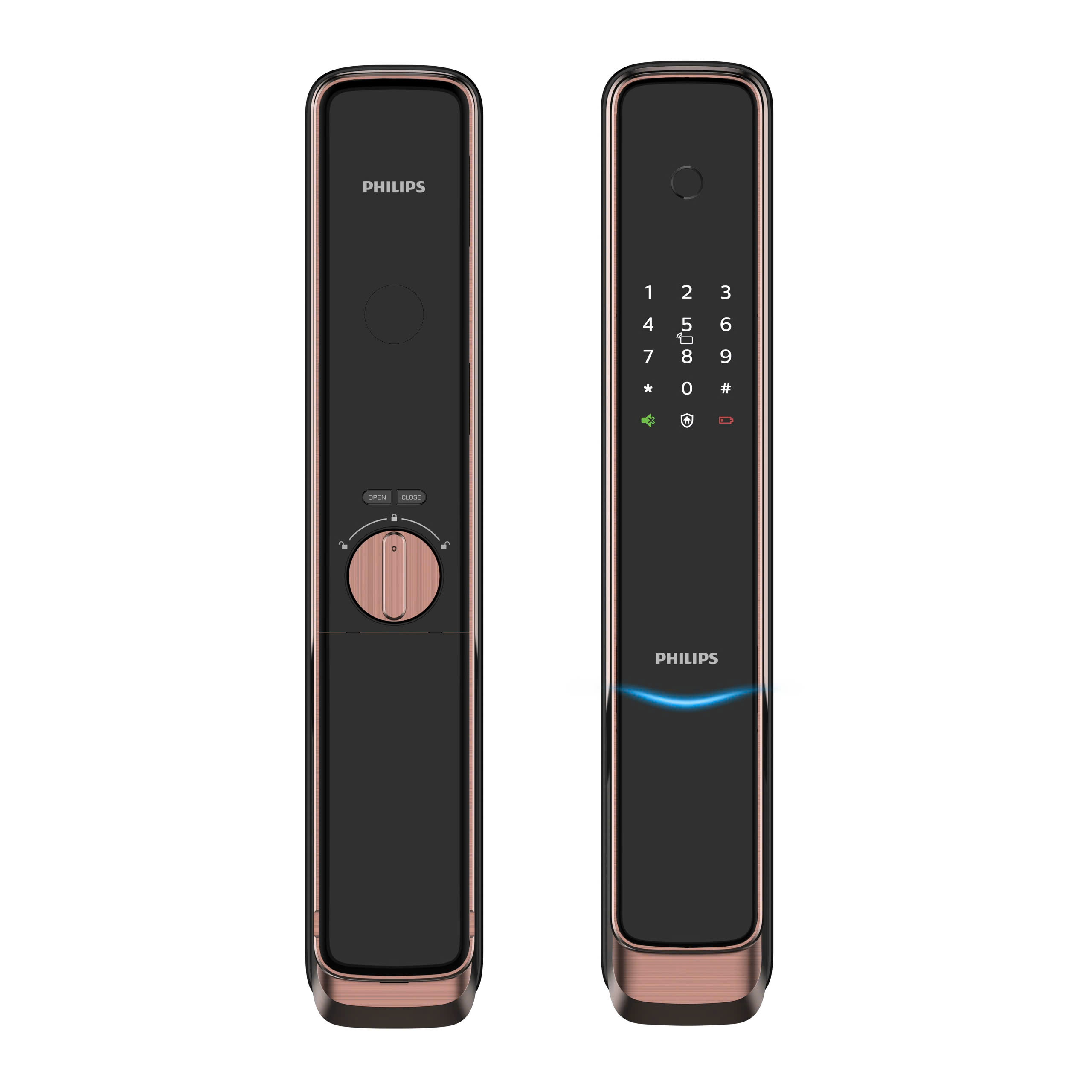 Khóa vân tay cửa gỗ cao cấp Philips 9300