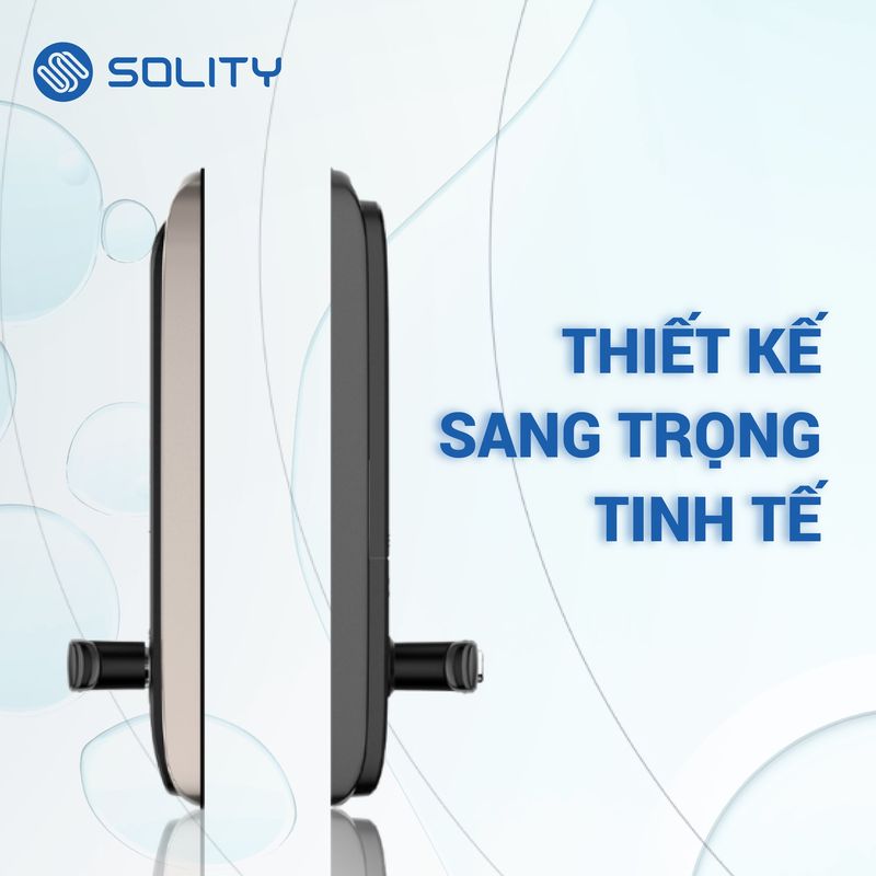 Khóa cửa điện tử thẻ từ Solity GM-6000K