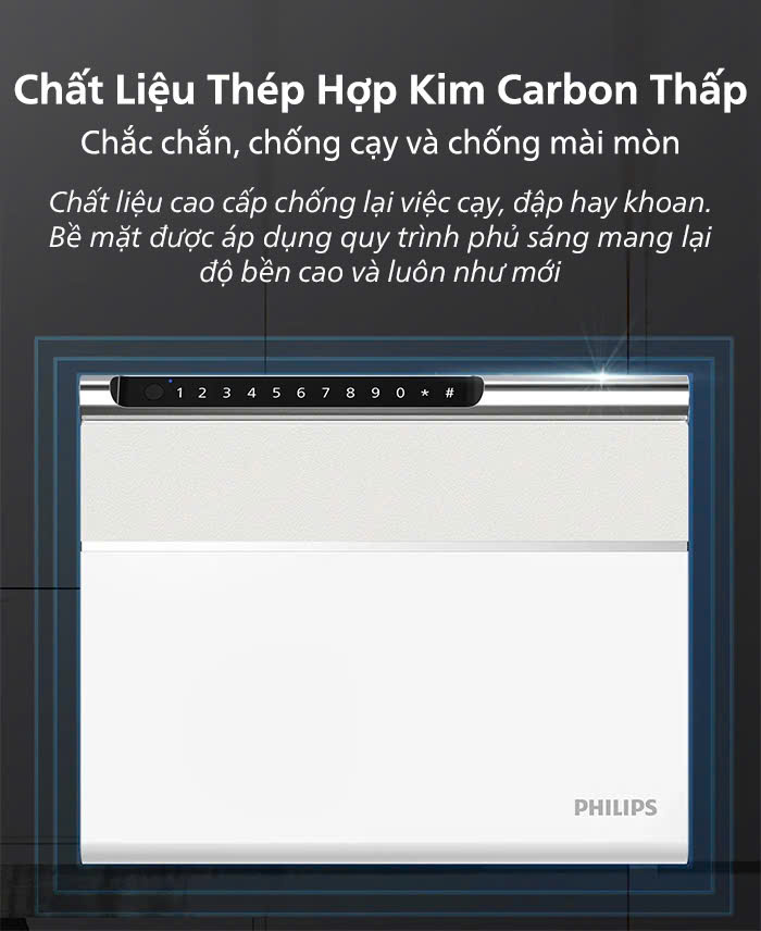 Két sắt thông minh mini Philips SBX102